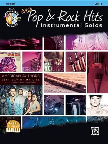 Cover image for Easy Pop & Rock Hits Instrumental Solos: Trumpet, Book & CD