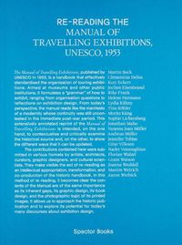 Cover image for Re-Reading the Manual of Travelling Exhibitions