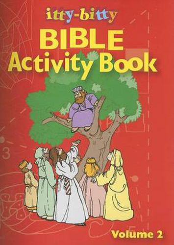 Cover image for Itty-Bitty Bible Activity Book: Volume 2