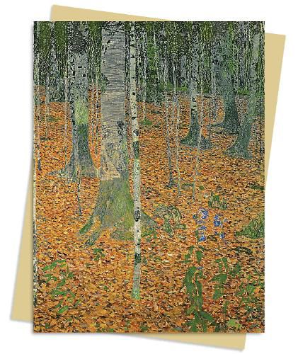 Cover image for Gustav Klimt: The Birch Wood Greeting Card Pack