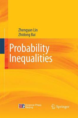 Cover image for Probability Inequalities