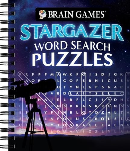 Cover image for Brain Games - Stargazer Word Search Puzzles