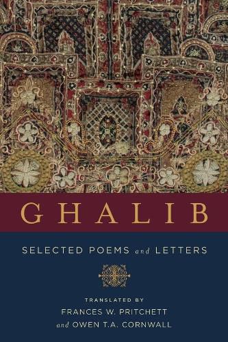 Cover image for Ghalib: Selected Poems and Letters