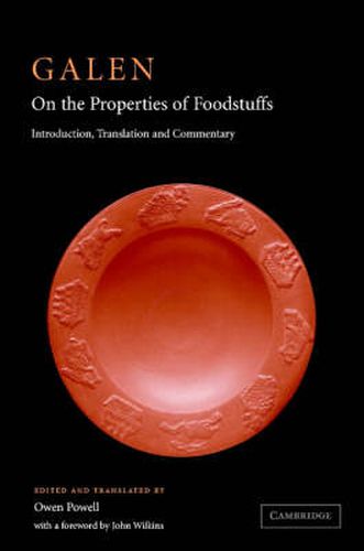 Cover image for Galen: On the Properties of Foodstuffs