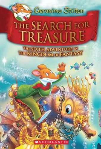Cover image for The Search for Treasure (Geronimo Stilton the Kingdom of Fantasy #6)