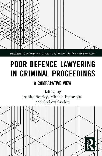 Cover image for Poor Defence Lawyering in Criminal Proceedings