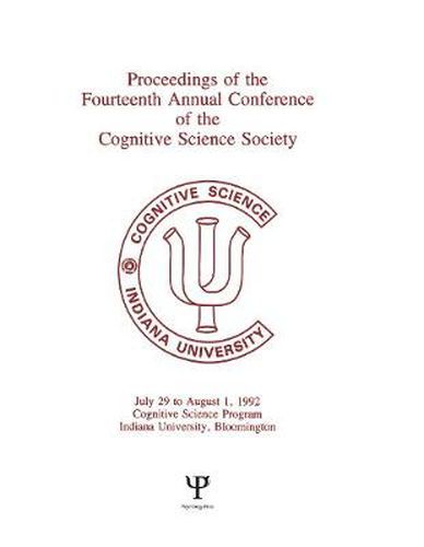 Cover image for Proceedings of the Fourteenth Annual Conference of the Cognitive Science Society