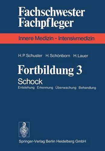 Cover image for Fortbildung 3: Schock Entstehung Erkennung UEberwachung Behandlung