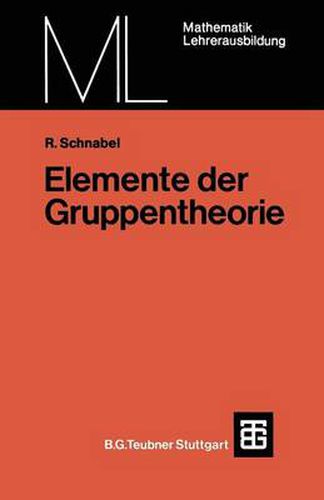 Cover image for Elemente Der Gruppentheorie