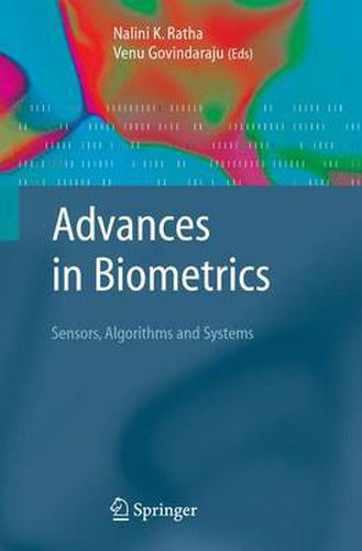 Cover image for Advances in Biometrics: Sensors, Algorithms and Systems