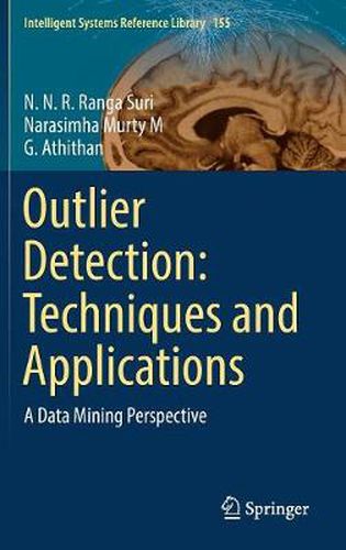 Cover image for Outlier Detection: Techniques and Applications: A Data Mining Perspective