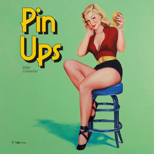 Cover image for 2026 Pin Ups Mini Wall Calendar