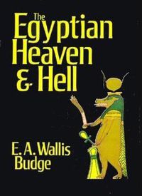 Cover image for Egyptian Heaven and Hell