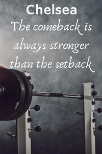 Cover image for Chelsea The Comeback Is Always Stronger Than The Setback: Best Friends Gift Chelsea Journal / Notebook / Diary / USA Gift (6 x 9 - 110 Blank Lined Pages)