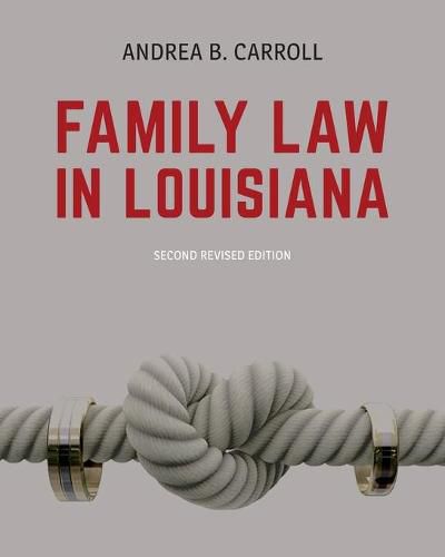 Cover image for Family Law in Louisiana - Second Edition