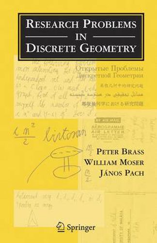 Cover image for Research Problems in Discrete Geometry