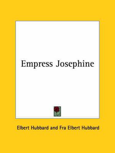 Cover image for Empress Josephine