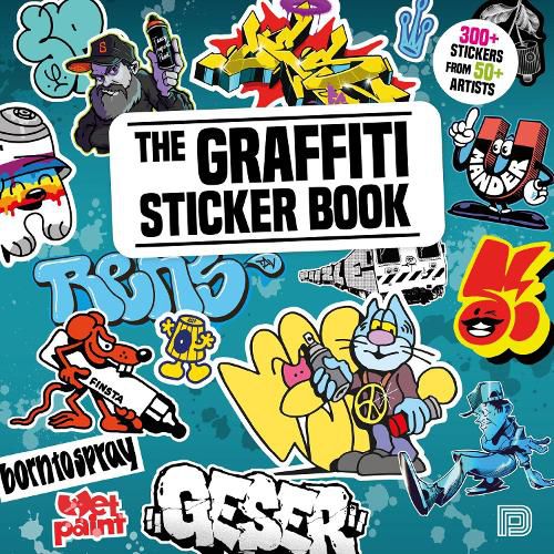 Cover image for The Graffiti Sticker Book