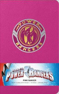 Cover image for Power Rangers: Pink Ranger Hardcover Ruled Journal