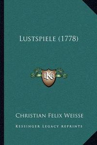 Cover image for Lustspiele (1778)