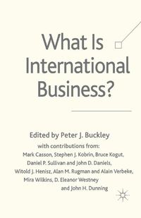 Cover image for What is International Business?