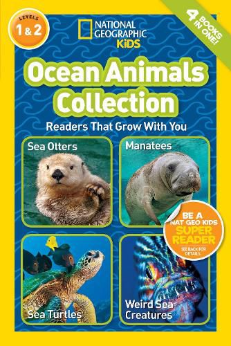 Cover image for Nat Geo Readers Ocean Animals Collection Lvls 1 & 2