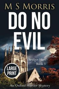 Cover image for Do No Evil (Large Print): An Oxford Murder Mystery