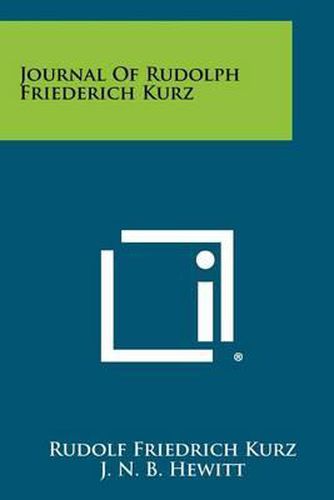 Journal of Rudolph Friederich Kurz