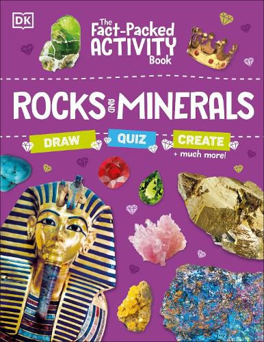 Cover image for The Fact-Packed Activity Book: Rocks and Minerals: With More Than 50 Activities, Puzzles, and More!