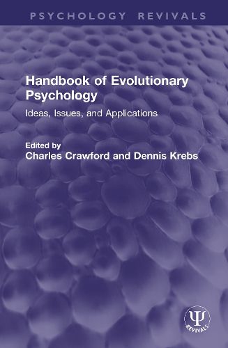 Cover image for Handbook of Evolutionary Psychology
