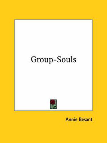 Cover image for Group-Souls