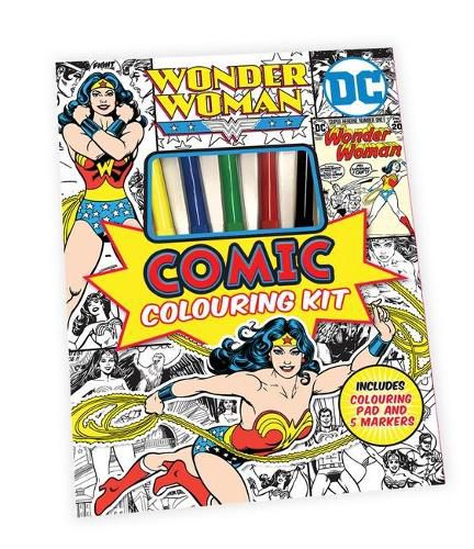 Cover image for Wonder Woman: Comic Colouring Kit (Dc Comics)