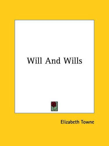 Cover image for Will and Wills