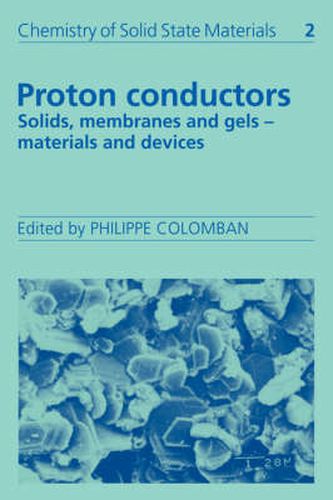 Cover image for Proton Conductors: Solids, Membranes and Gels - Materials and Devices