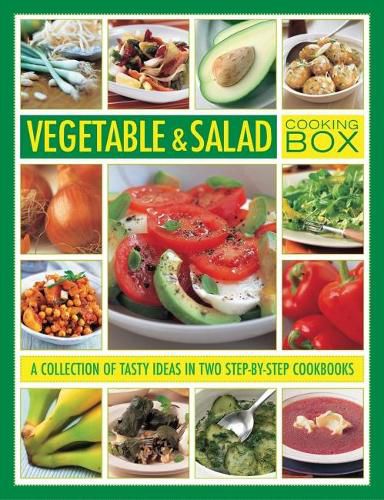 Cover image for Vegetable & Salad Cooking Box: A collection of tasty ideas in two step-by-step cookbooks