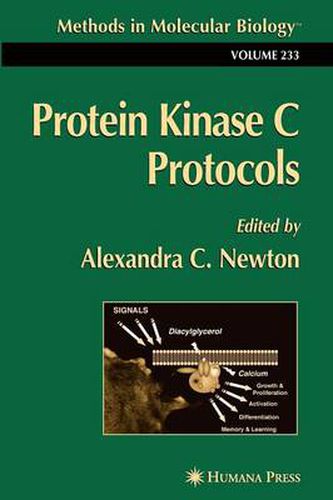 Cover image for Protein Kinase C Protocols