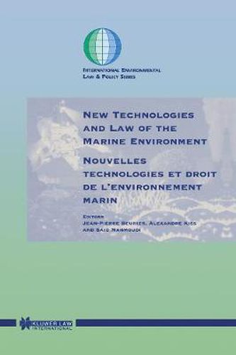 Cover image for New Technologies and Law of the Marine Environment