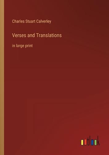 Cover image for Verses and Translations