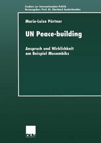 Cover image for Un Peace-Building