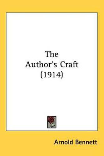 Cover image for The Author's Craft (1914)