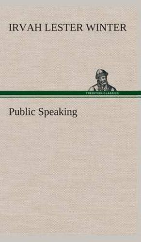 Cover image for Public Speaking
