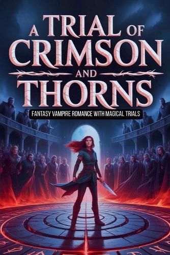 Cover image for A Trial of Crimson and Thorns - Fantasy Vampire Romance with Magical Trials