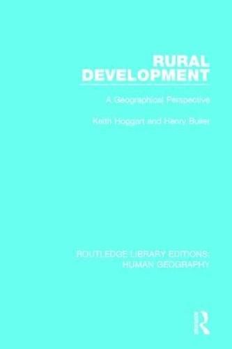 Cover image for Rural Development: A Geographical Perspective