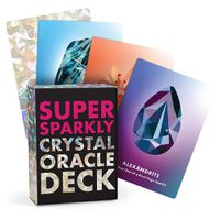 Cover image for Knock Knock Super-Sparkly Crystal Oracle Deck