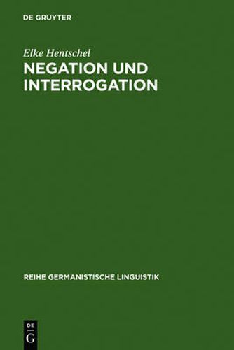 Cover image for Negation und Interrogation