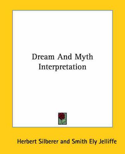 Cover image for Dream and Myth Interpretation