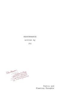 Cover image for Performance
