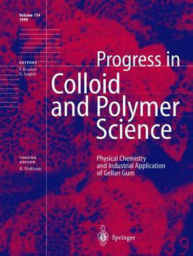 Cover image for Physical Chemistry and Industrial Application of Gellan Gum