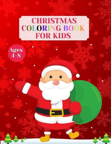 Cover image for Christmas coloring book for kids