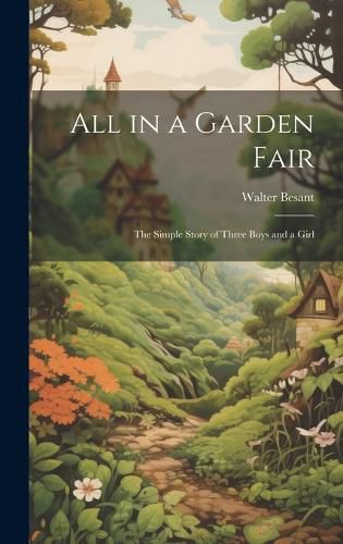 Cover image for All in a Garden Fair; the Simple Story of Three Boys and a Girl